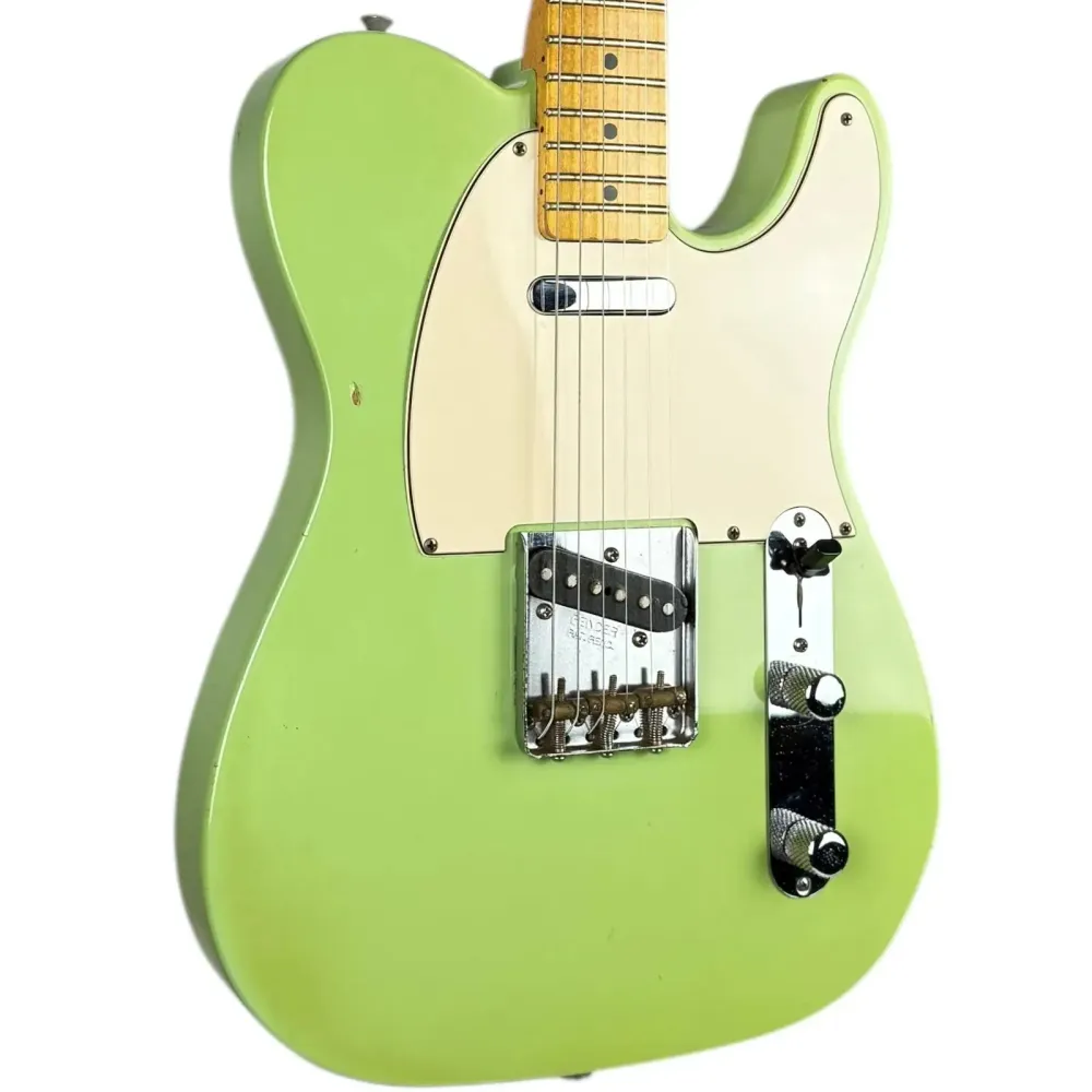 Fender '52 Telecaster Custom Shop "California Beach" NOS Limited Edition 2004 - Тихоокеанско зелено