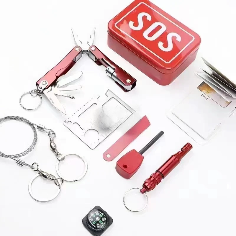 Многофункционален комплект за оцеляване Red Box | SosBox