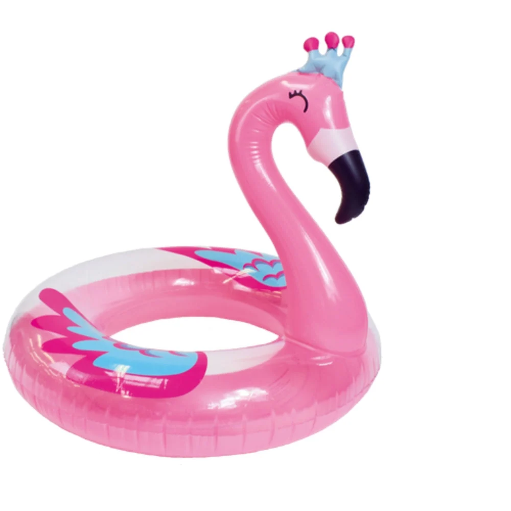 Swim Essentials Детско колело за плуване Flamingo Pink 104 cm