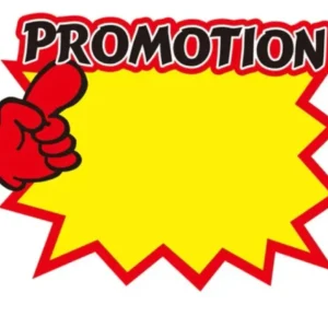 Хартиен етикет PROMOTION 10бр./пак.