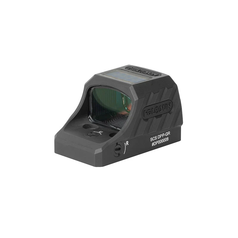 Holosun SCS 320 – слънцев колиматор със зелен прицел за SIG Sauer P320 и DPP footprint