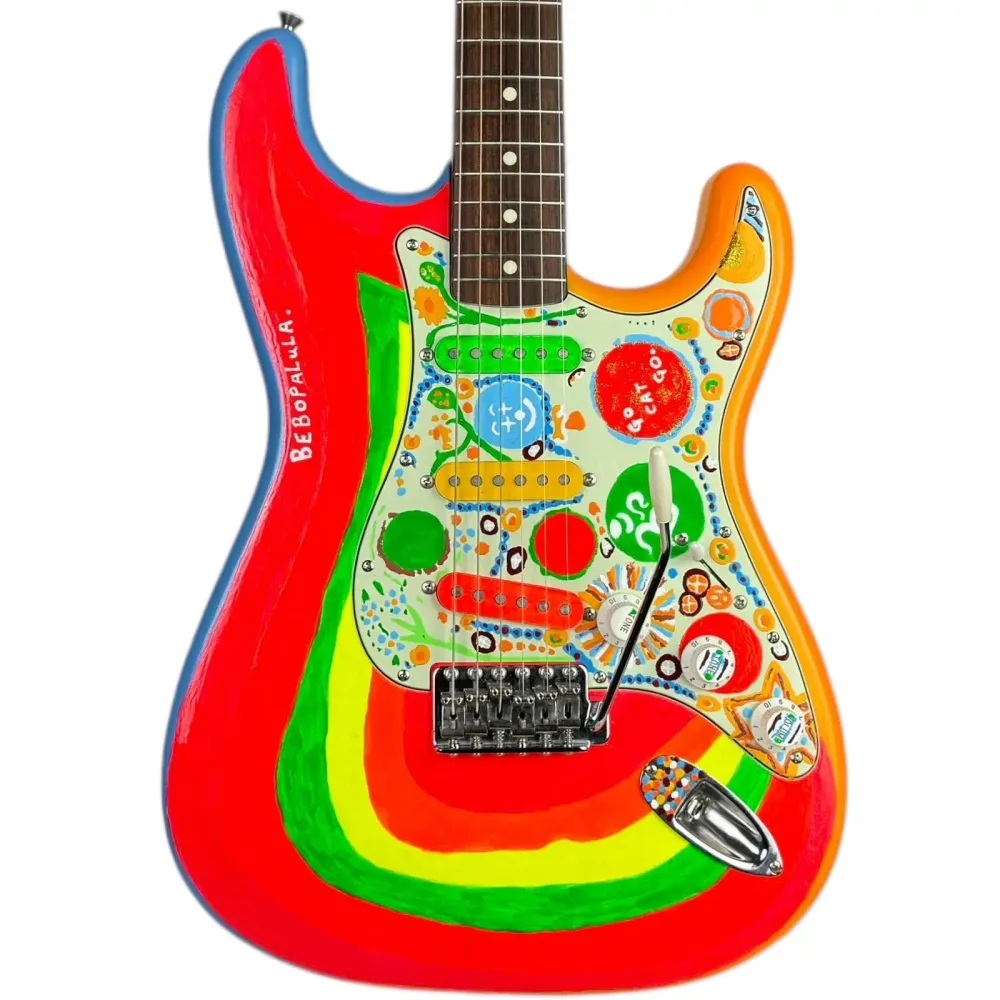Fender Japan ST62 62’ Рийшъс Джордж Харисън „Роки“ Stratocaster 2002-2004