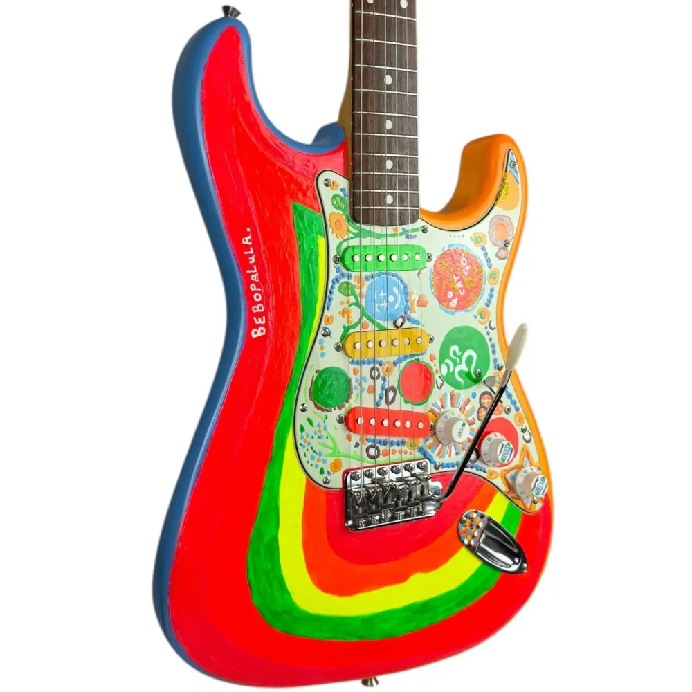 Fender Japan ST62 62’ Рийшъс Джордж Харисън „Роки“ Stratocaster 2002-2004