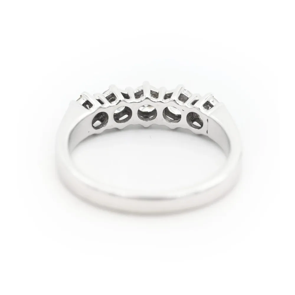 Пръстен ривиера 0,75 ct