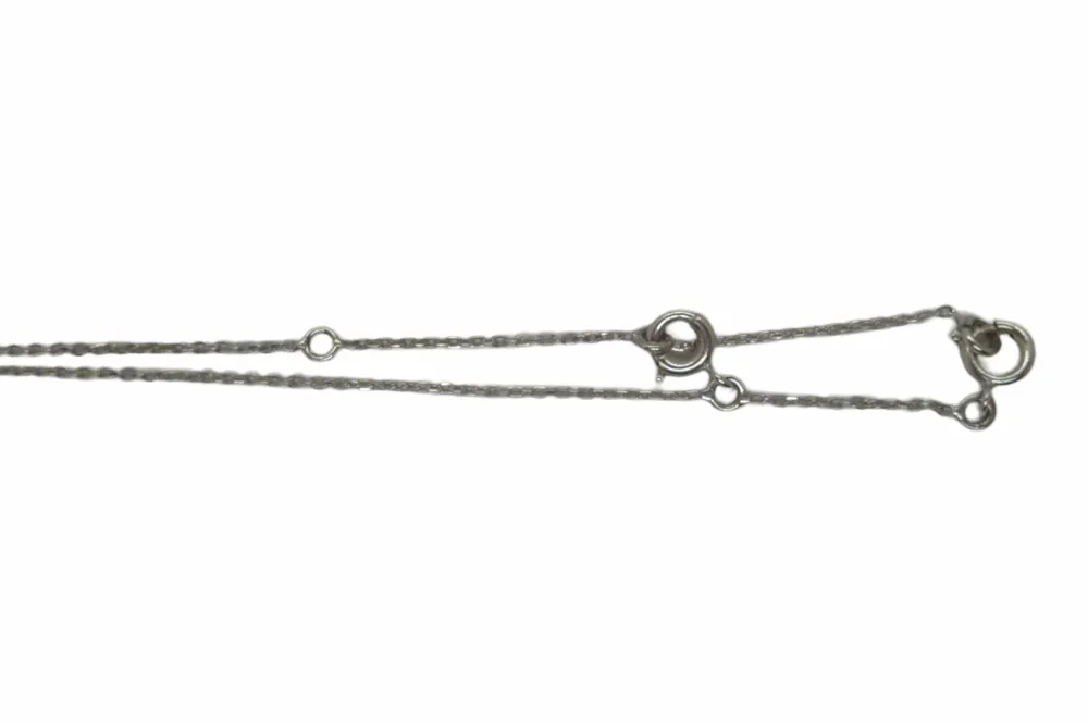 Златно и диамантено колие 0.92 ct