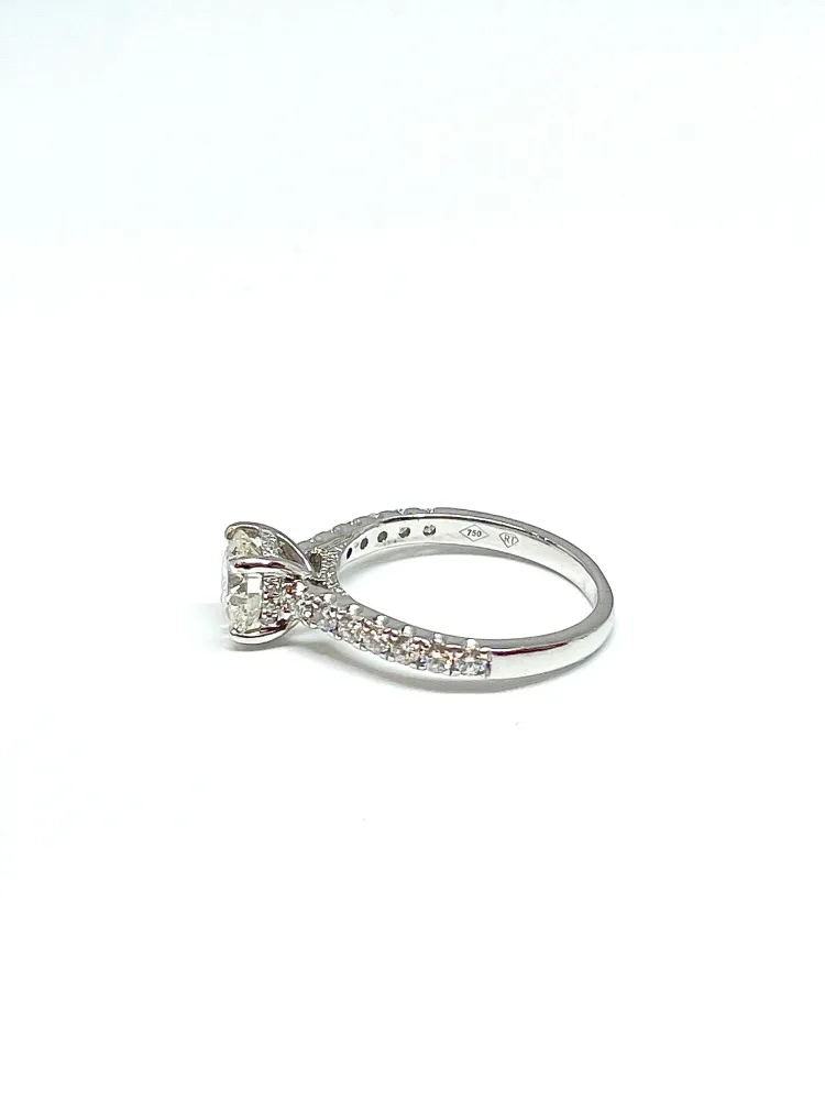 Пръстен Солитер 1.01ct диамант
