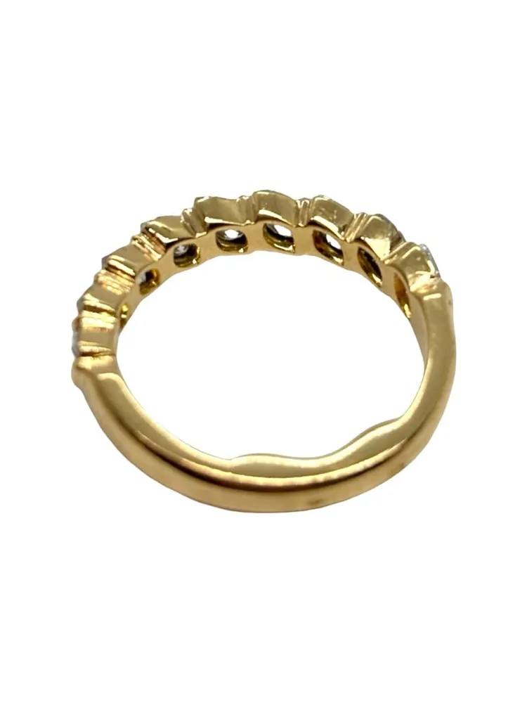 Полу-вечен пръстен - Пръстен от жълто злато 18K и диаманти 1,5 ct