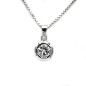 1ct диамантено колие