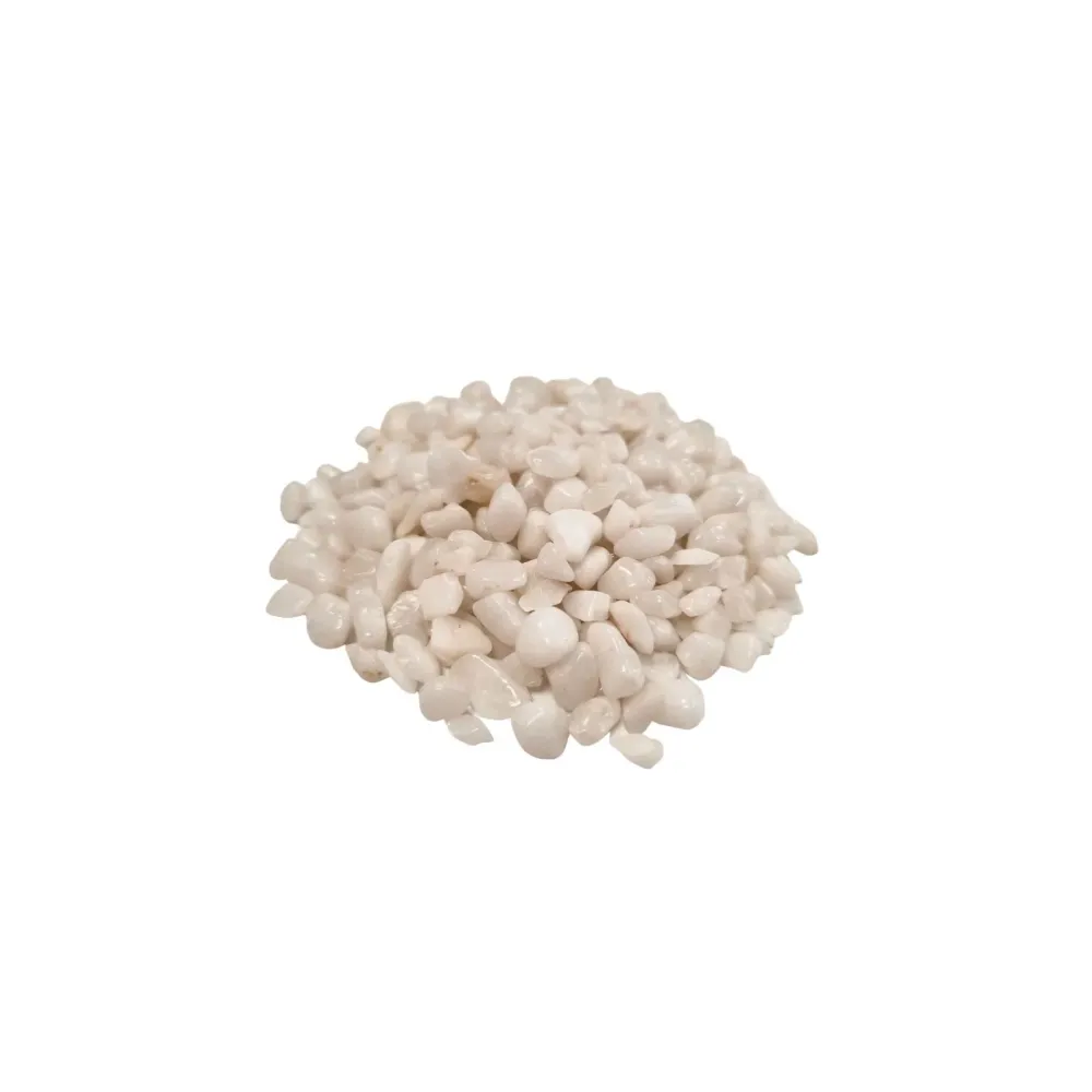 Бели кристални чипове от кварц, 1kg