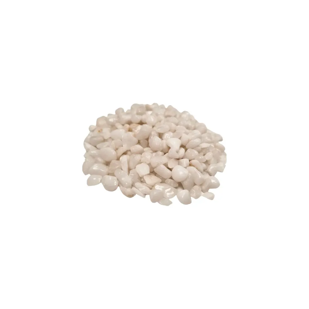 Бели кристални чипове от кварц, 1kg