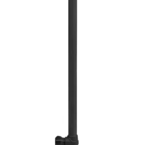 25mm SEATBOX LEG 450mm - BLACK