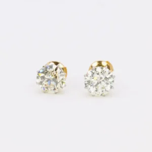 3,37 ct стари диамантени обеци