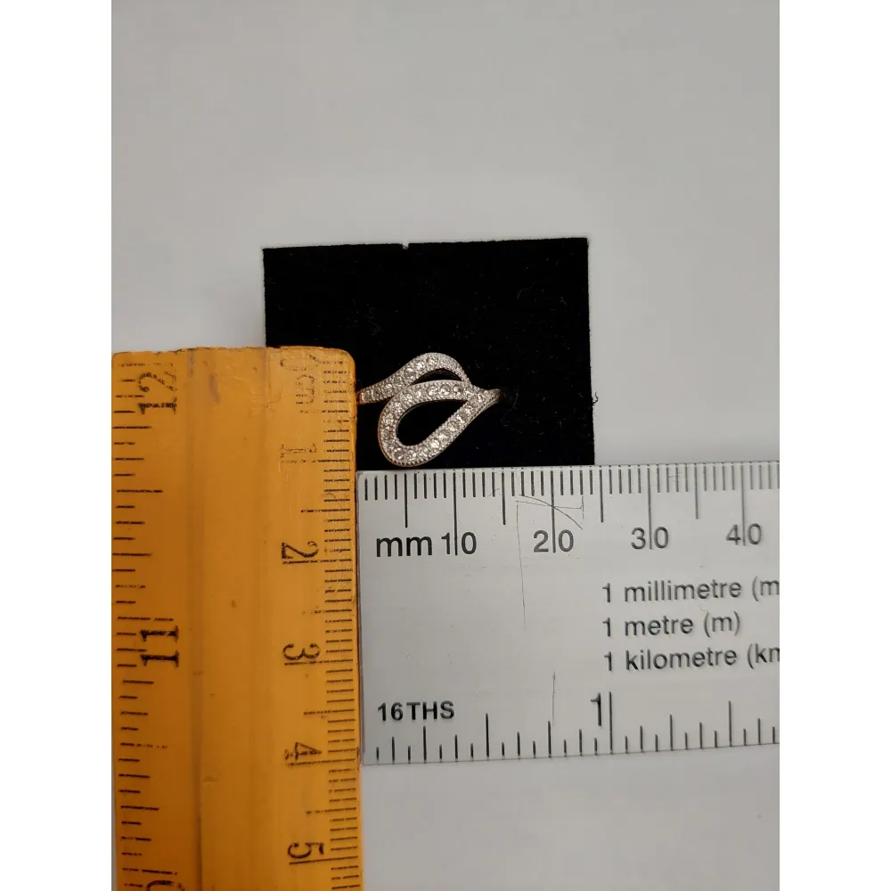 Сребърен пръстен със змия 925 с камъни, Jolie Silver, 2.3G, M 54