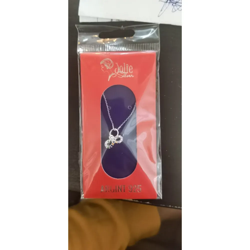 Сребърен комплект 925, Jolie Silver Infinity с цветни мини цирконии
