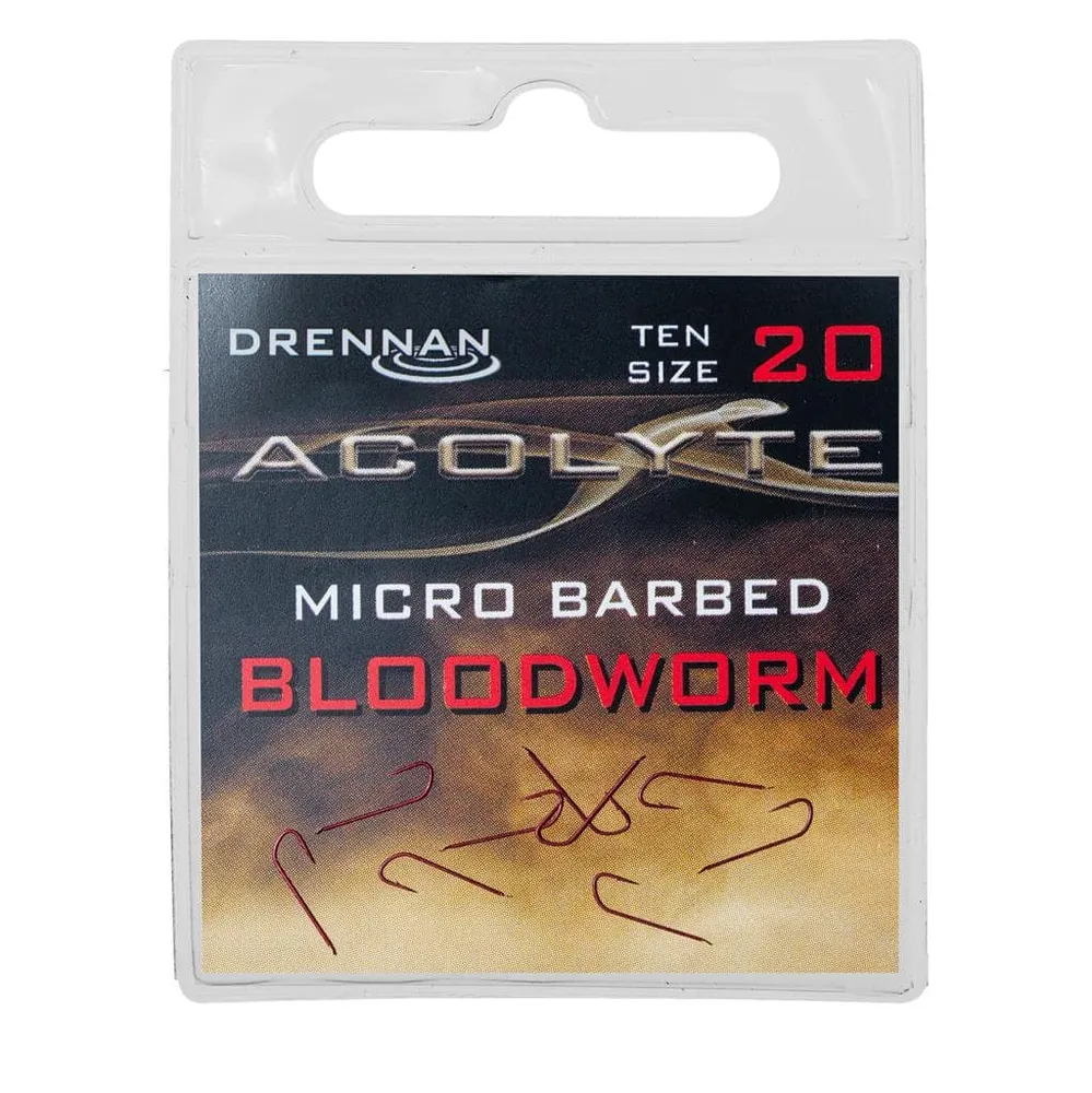 ACOLYTE BLOODWORM MICRO BARBED SIZE 20 - 🎁