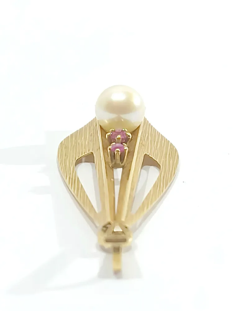 Златен медальон Art Deco