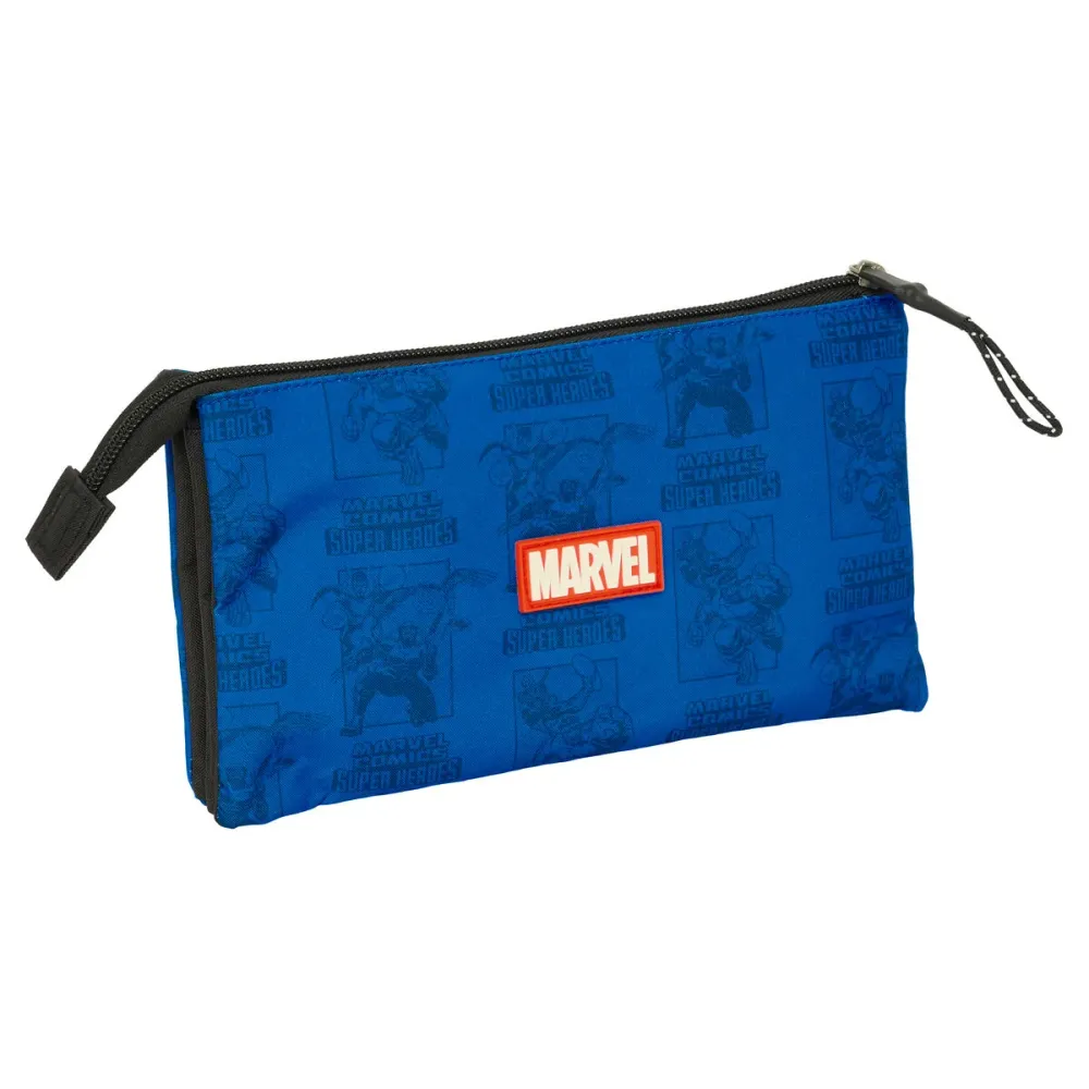 Пътническа Чанта Avengers Син Черен 22 x 12 x 3 cm