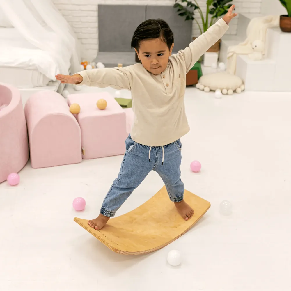 Балансираща дъска за деца - Balance Board | Натурална