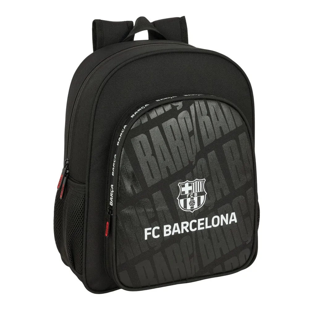 Училищна чанта F.C. Barcelona Черен 32 x 38 x 12 cm