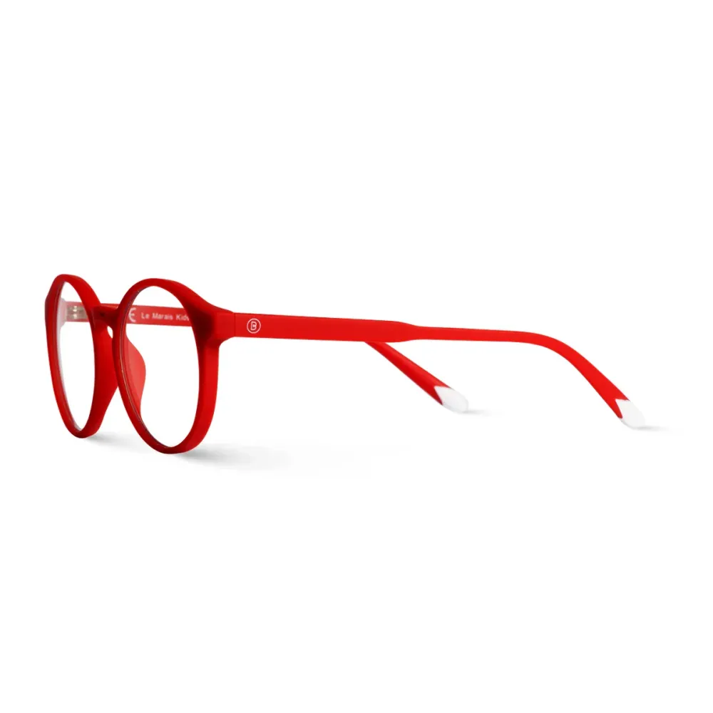 BARNER GLASSES Le Marais Kids - Ruby Red
