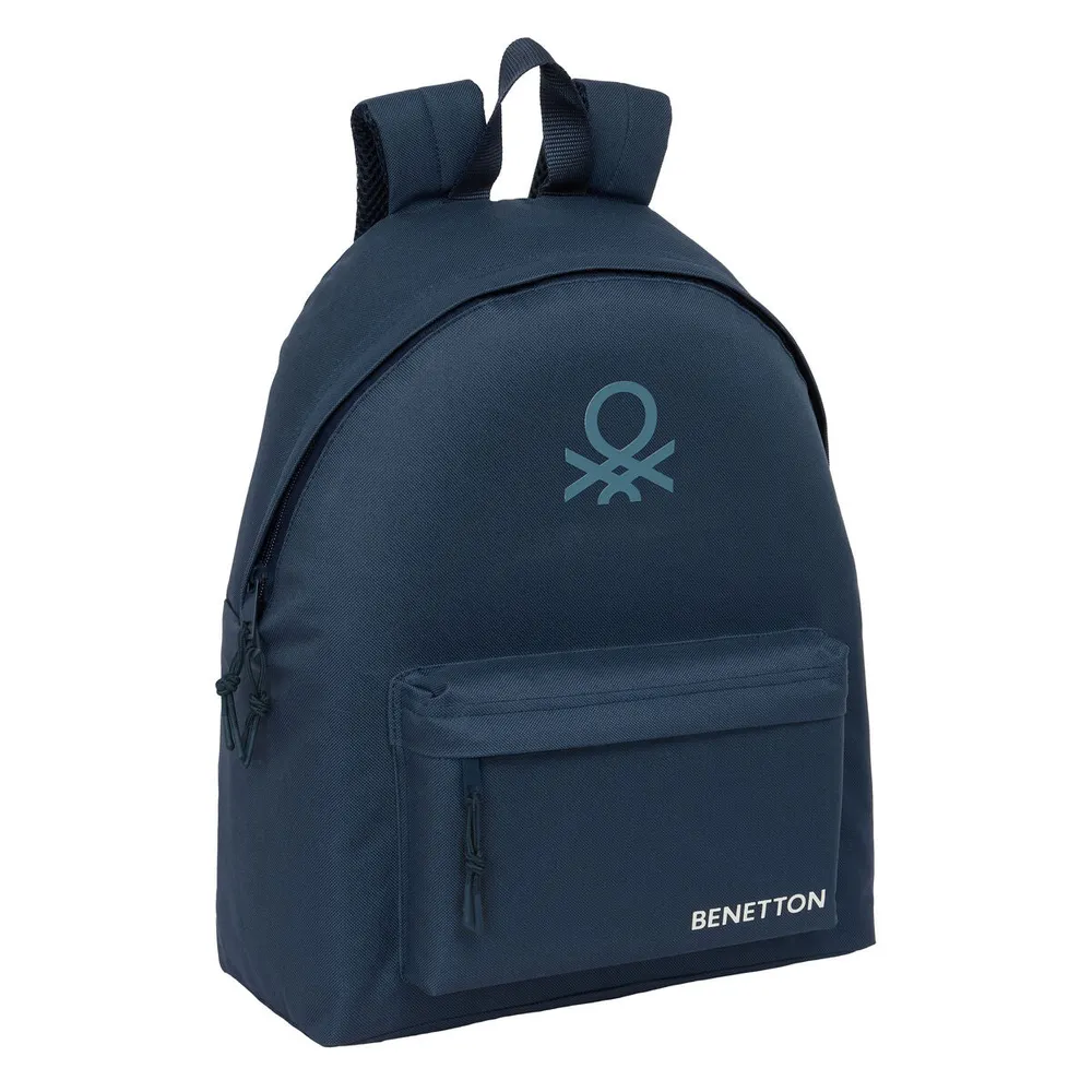 Училищна чанта Benetton Antracita 33 x 42 x 15 cm