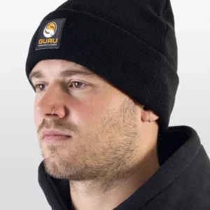 BLACK PATCH BEANIE