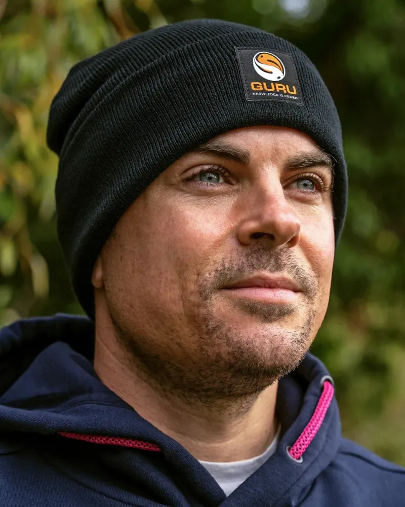 BLACK PATCH BEANIE
