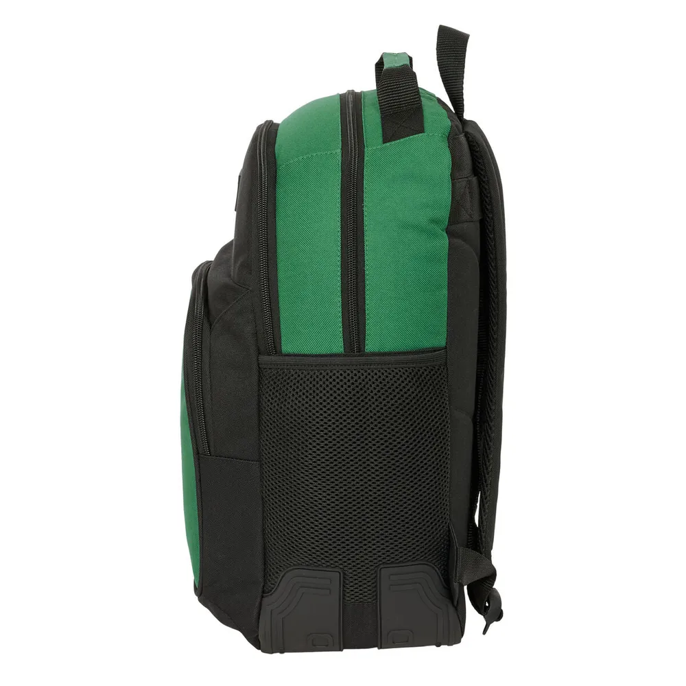 Училищна чанта BlackFit8 Varsity Черен Зелен 32 x 42 x 15 cm