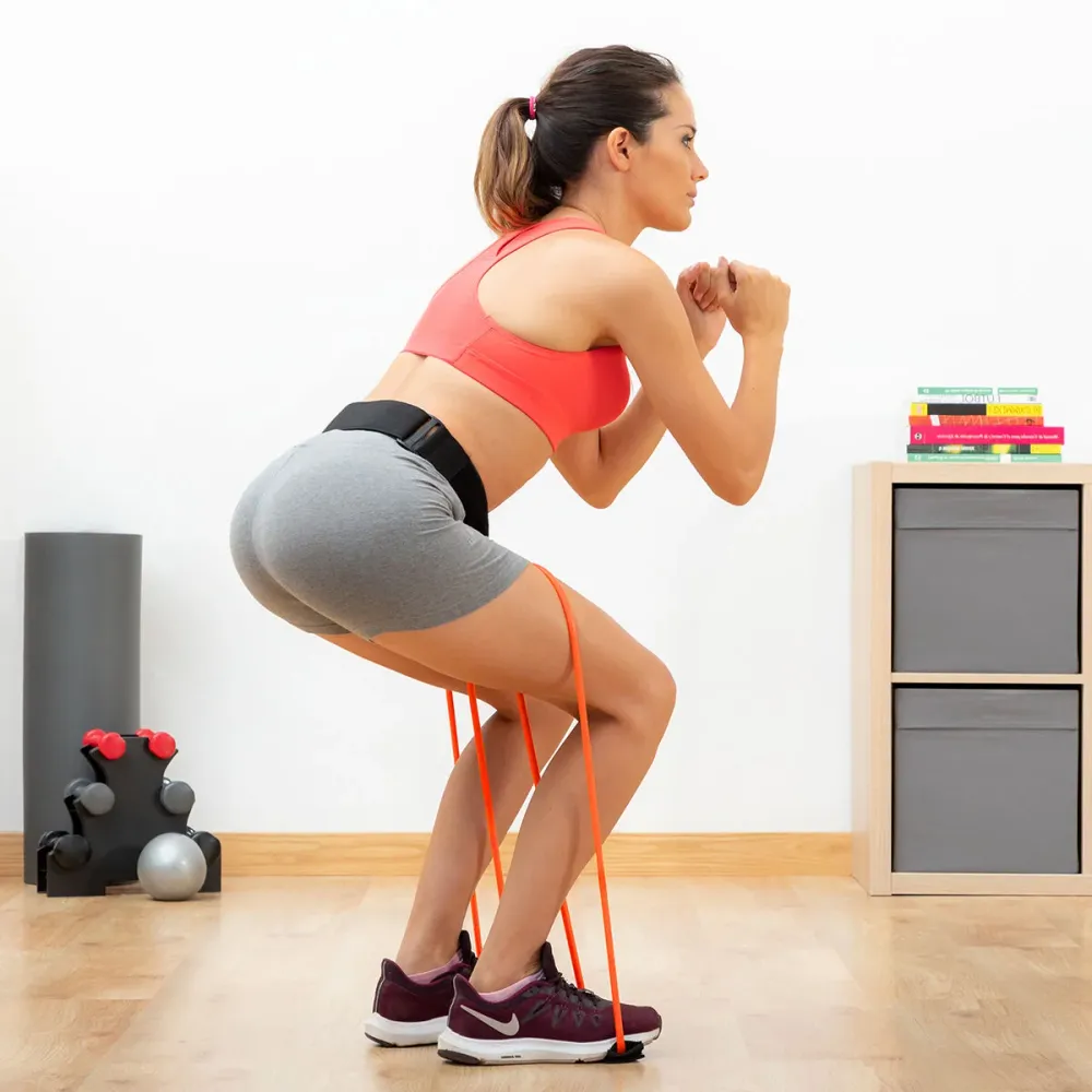 Колан с Ленти за Съпротива за Дупе и Ръководство за Упражнения Bootrainer InnovaGoods