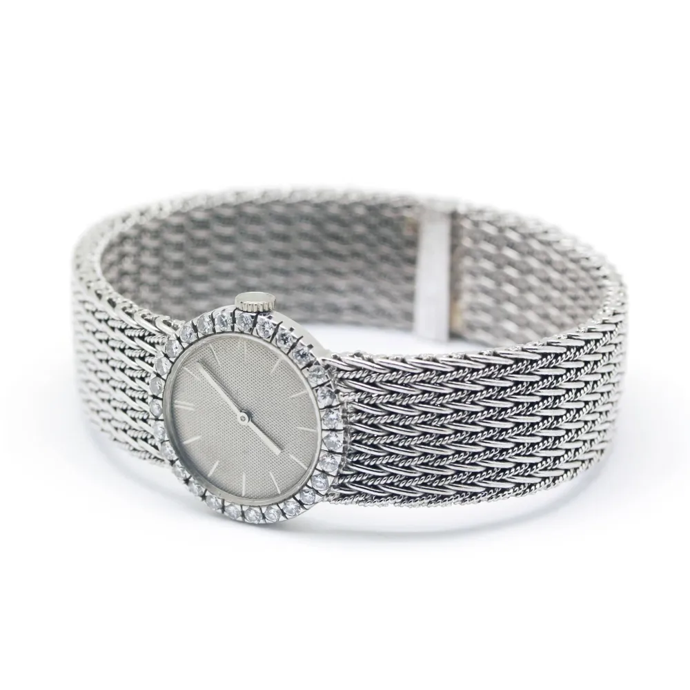 Boucheron - Диамантен часовник от бяло злато
