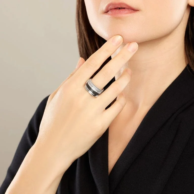Boucheron - Пръстен Quatre Black Edition диаманти