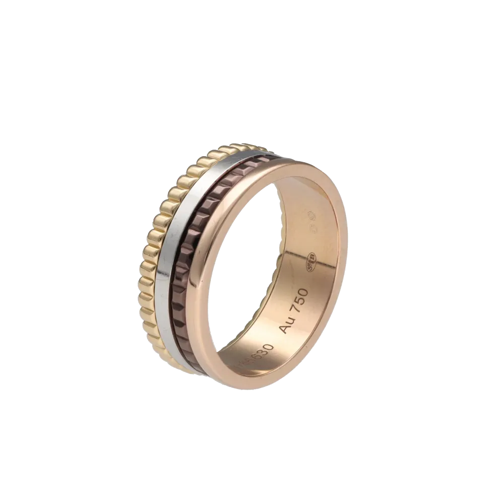 Пръстен Boucheron Quatre Small – 18k злато – Размер 53 – Около 2010 – Оригинална кутия