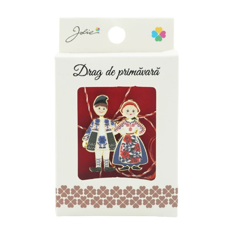 Brosa Mica Cutie Cosulet Tineri Traditionali