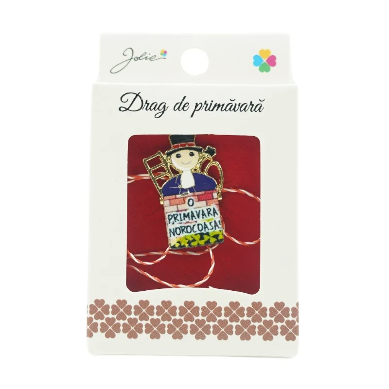 Brosa Mica Cutie Primavara Norocoasa