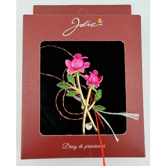 Brosa Vintage, MAterial Metal, Ambalaj Carton, Dimensiune Brosa Aproximativ 4-6 cm Functie de Model, Model 9