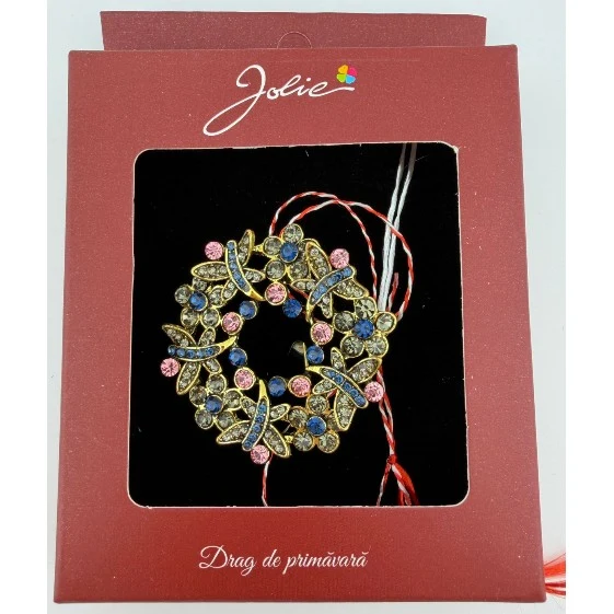 Brosa Vintage, MAterial Metal, Ambalaj Carton, Dimensiune Brosa Aproximativ 4-6 cm Functie de Model, Model 5