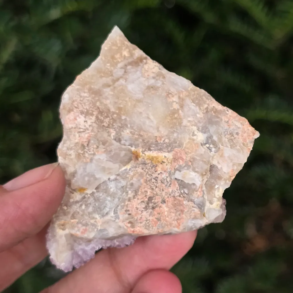 Cactus quartz cluster / Люляк аметист кварцов дух модел 12A