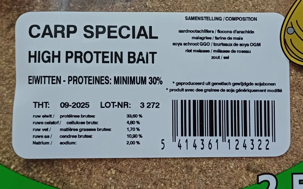 CARP SPECIAL HIGH PROTEIN 2,5kg