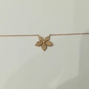 Златно и диамантено колие CASANERA