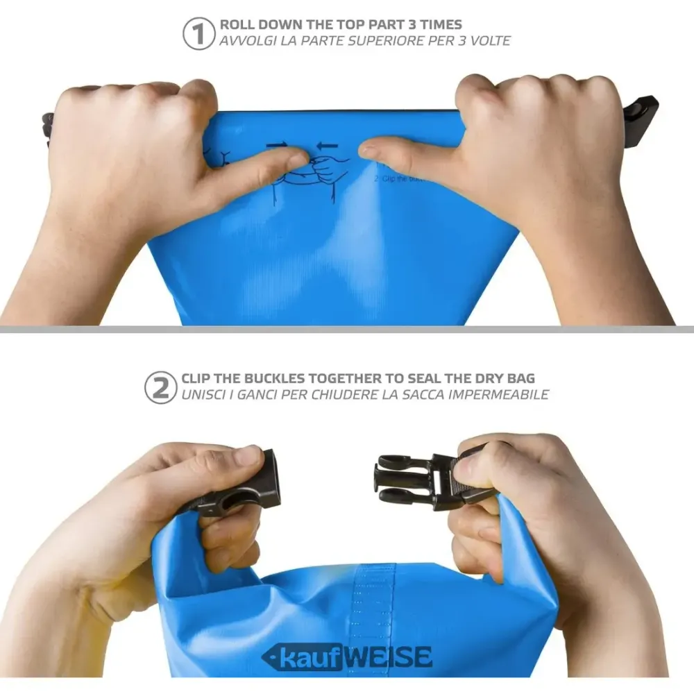 Celly Explorer Dry Bag 2L | Водоустойчиво отделение за мобилен телефон (тъч) | Презрамка за рамо и закопчаване | На открито