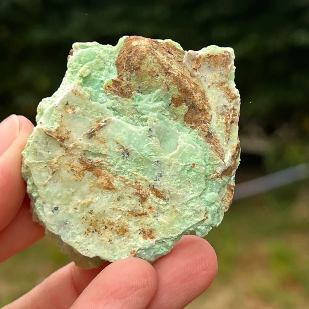 Chrysoprase Australia Груб камък модел 2
