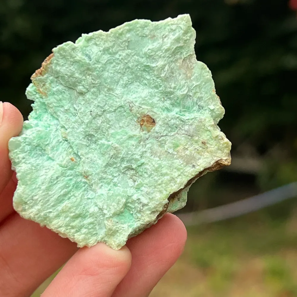 Chrysoprase Australia Груб камък модел 2