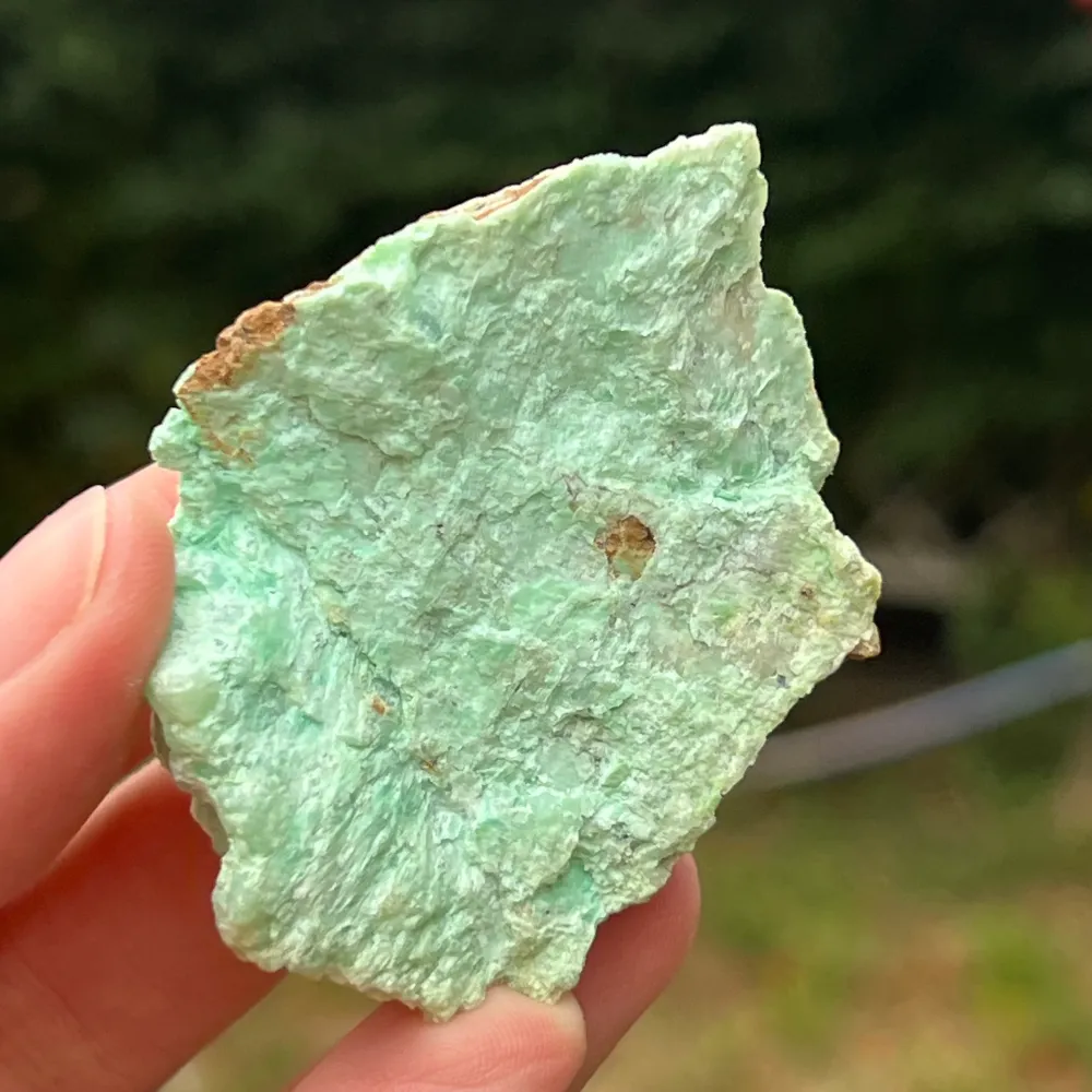 Chrysoprase Australia Груб камък модел 2