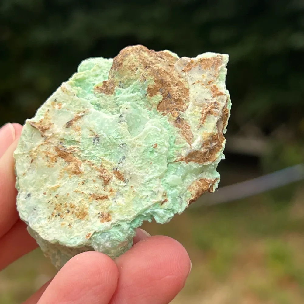 Chrysoprase Australia Груб камък модел 2