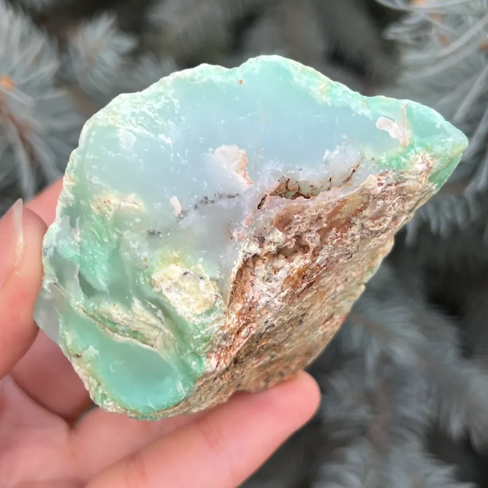 Chrysoprase Australia Rough Stone модел 1