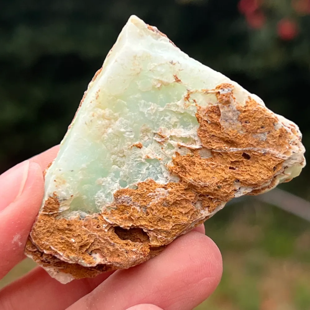 Chrysopraz Australia Rough Stone модел 11