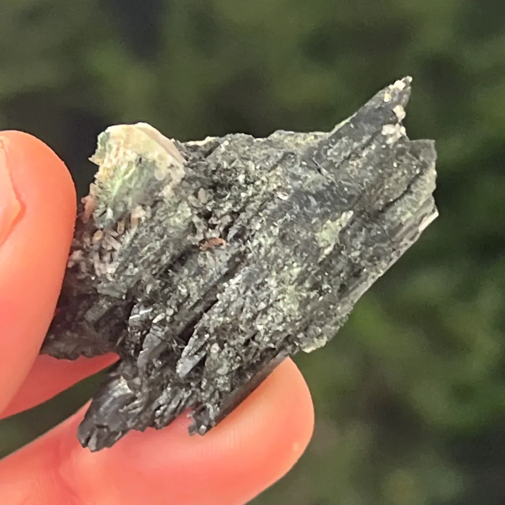 Cluster egirin mini smoky/black Zomba quartz m10