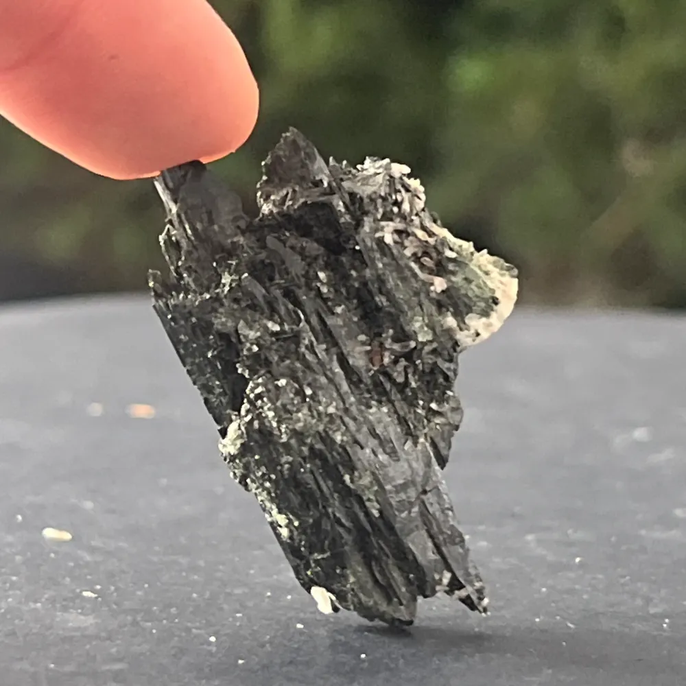 Cluster egirin mini smoky/black Zomba quartz m10
