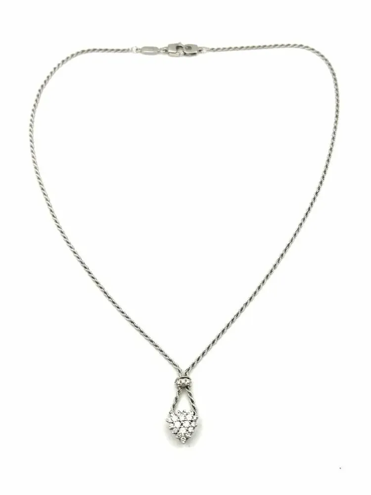 DAMIANI. Колие от бяло злато 18K и диаманти