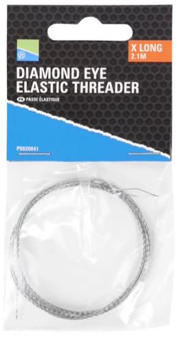 DIAMOND EYE ELASTIC THREADER EXTRA LONG 2.1m